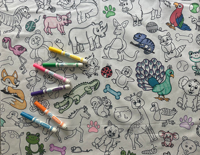 Animal Fun Tablecloth