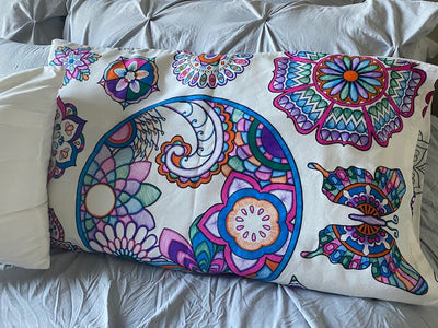 Mandala Pillowcases - 2 Count