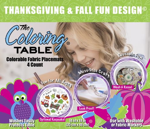 Thanksgiving and Fall Fun Placemats